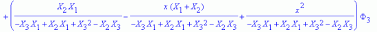 phi := (X[2]*X[3]/(X[2]*X[3]-X[2]*X[1]+X[1]^2-X[3]*...